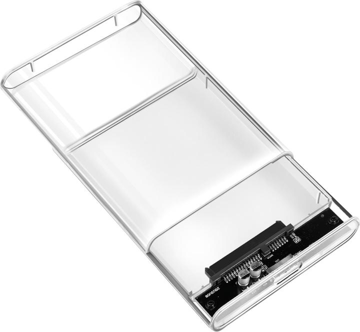 Actual product image LogiLink Hard disk enclosure 2.5", HDD/SSD, USB 3.0, tool-free (2.5")