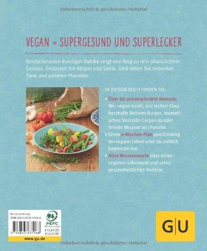 Image du produit Vegan für Einsteiger (Allemand, Ruediger Dahlke Dahlke, 2014)