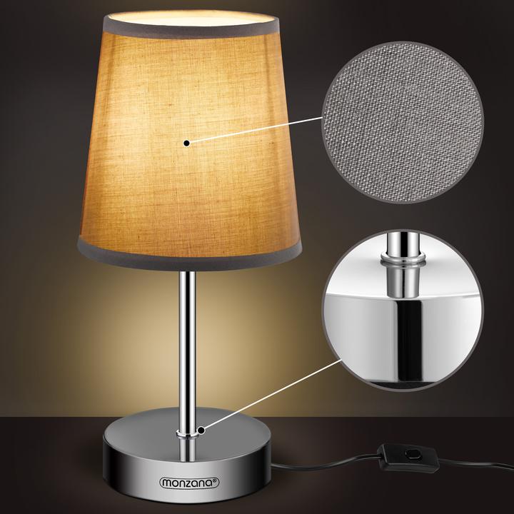 Immagine prodotto Monzana Lampada da comodino (E14)
