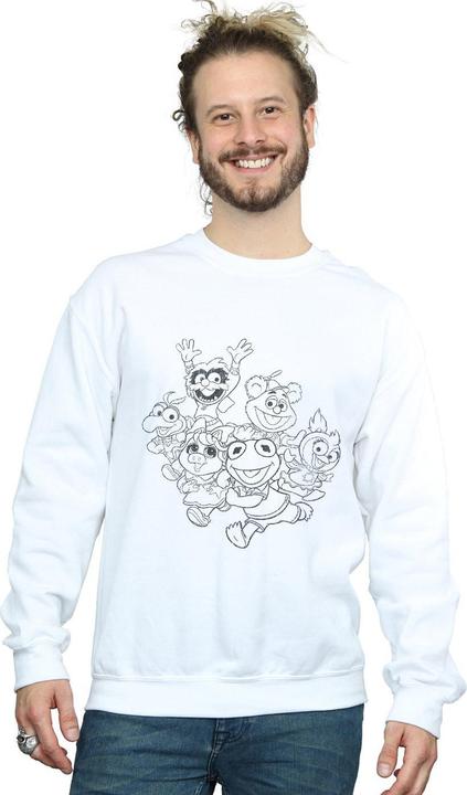 Produktbild Disney The Muppets Muppet Babies Mono Group Sweatshirt (XXL)