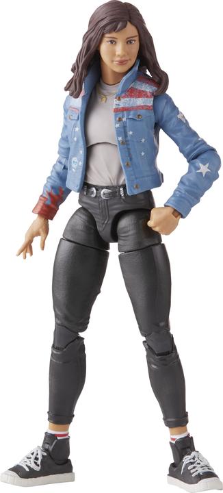 Actual product image Hasbro Legends Series America Chavez Action Collectible Figure (15 cm), 2 Accessories and 1 Build-A-Figure