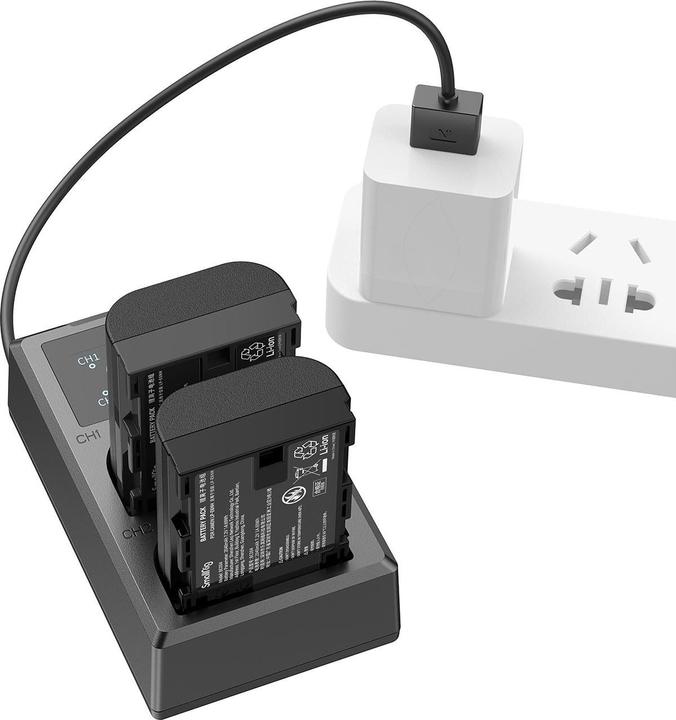 Actual product image SmallRig LP-E6NH Camera Battery and Charger Kit 3821 (Rechargeable battery)
