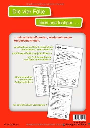 Actual product image Die vier Fälle Nominativ, Genitiv, Dativ, Akkusativ üben u (German, Saskia Kistner, Ann Cathrin Thanuskody, 2014)