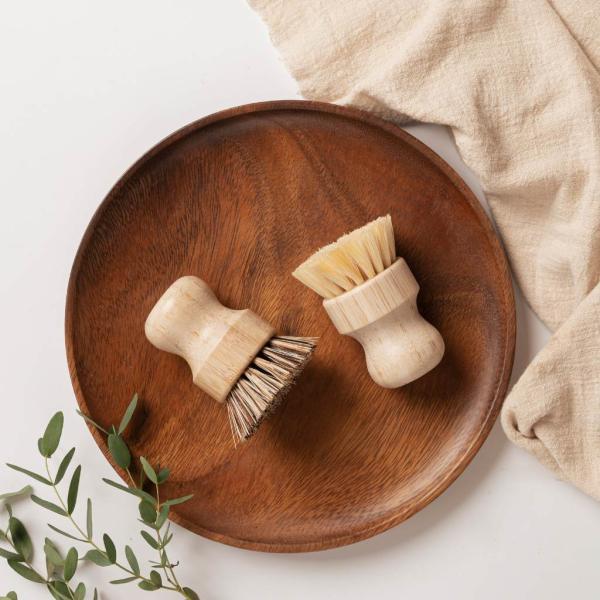 Immagine prodotto Jungle Culture Spazzole per piatti in bambù | Set di 2 spazzole per piatti (2 pz.)