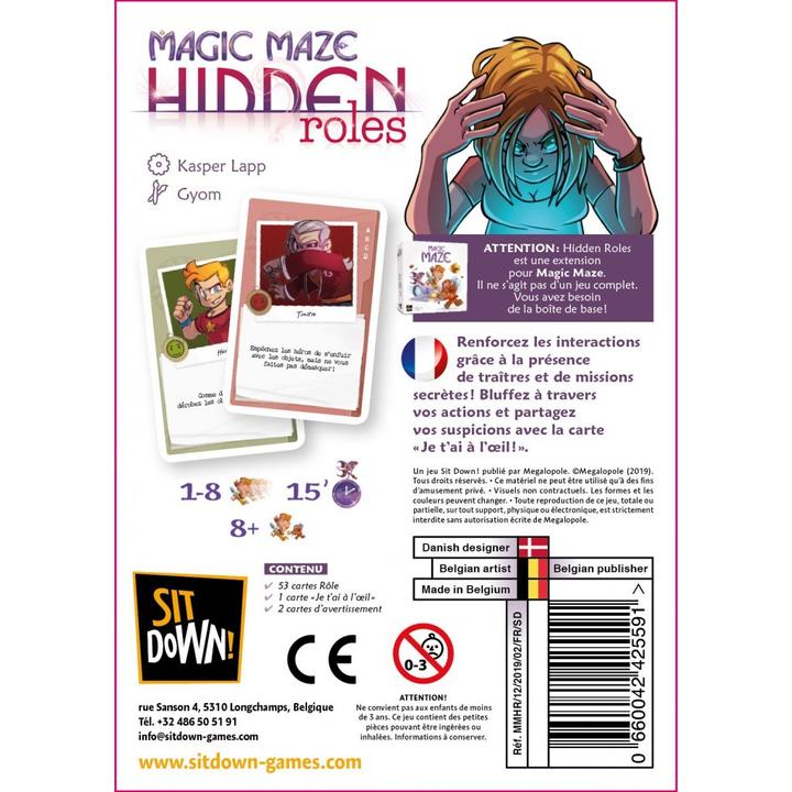 Produktbild Sit Down! Magic Maze - Hidden Roles (Französisch)