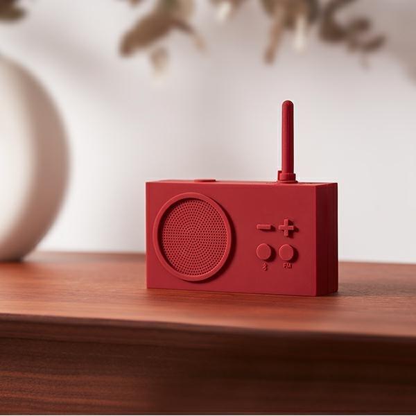 Produktbild Lexon TYKHO 3 BT/FM dark red (UKW, Bluetooth)