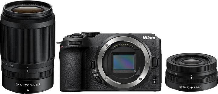 Immagine prodotto Nikon Kit Z 30 (16-50 mm 50-250 mm VR) (16 - 50 mm, 20.90 Mpx, DX)