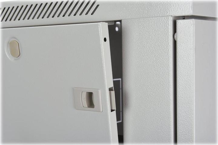 Produktbild Digitus 48,3cm 19Zoll Wandschrank 9HE SoHoline RAL7035 grau ohne Boden 505mmx600mmx450mm (9 HE, 19 Zoll Rack)
