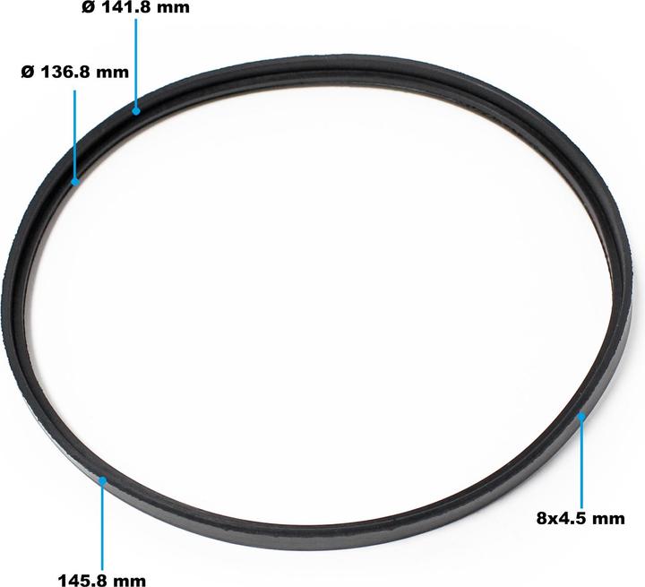 Actual product image Wiltec Spare Part Swimming Pool Pump No. 50919 / 50920 / 50921 O-Ring 3