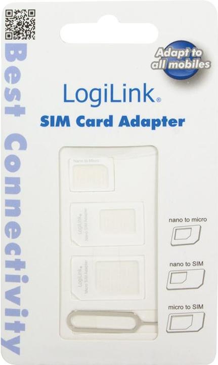 Actual product image LogiLink SIM card adapter set