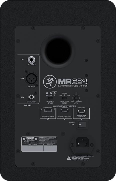 Produktbild Mackie Mr624 (Aktiv, 1 Stk., 1x 65 W)