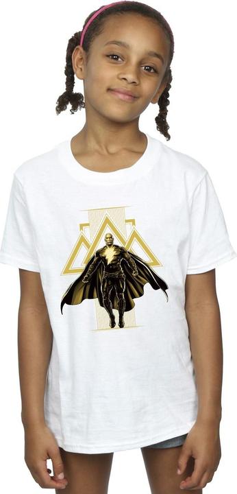 Produktbild Black Adam Rising Golden Symbols TShirt Mädchen (140, 146)