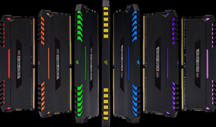 Produktbild Corsair DDR4 Vengeance RGB LED (4 x 8GB, 3000 MHz, DDR4-RAM, DIMM)