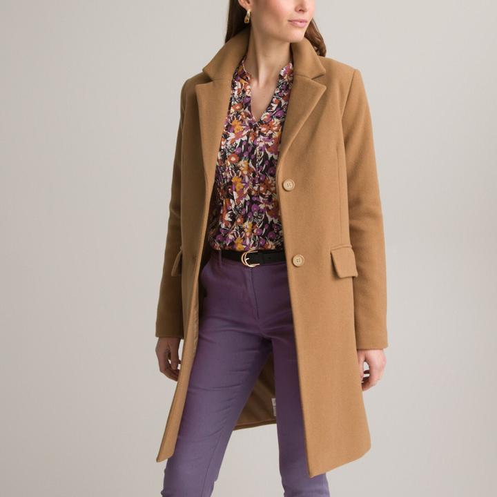 Image du produit Anne Weyburn Manteau mi-long avec fermeture à boutons (40)