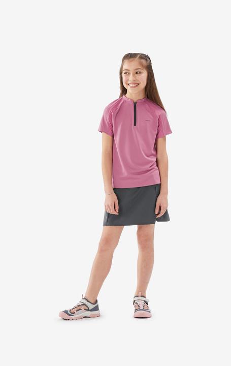 Actual product image Quechua T-Shirt Kinder Gr. 122–170 Wandern - MH900 rosa (8, 9, 10)