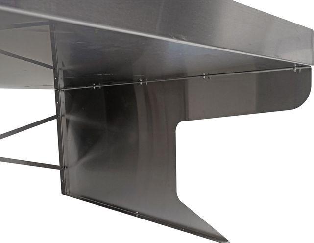 Produktbild Mendler XL Mähroboter-Garage mit Pflanzkasten HWC-G60, Metall 47x70x100cm, Edelstahl (Mähroboter, Mähroboter Garage)
