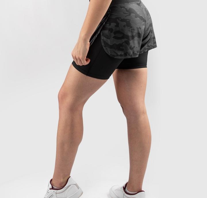 Produktbild Venum Defender Hybrid Compression Shorts - Black/Black (M)