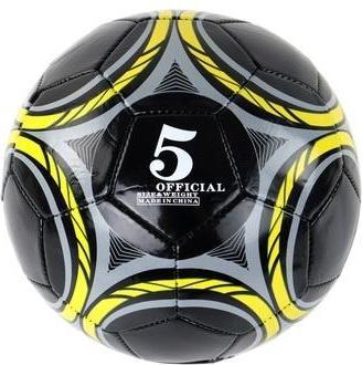 Actual product image Lean Toys Schwarzer Fussball, Grösse S, 24 cm
