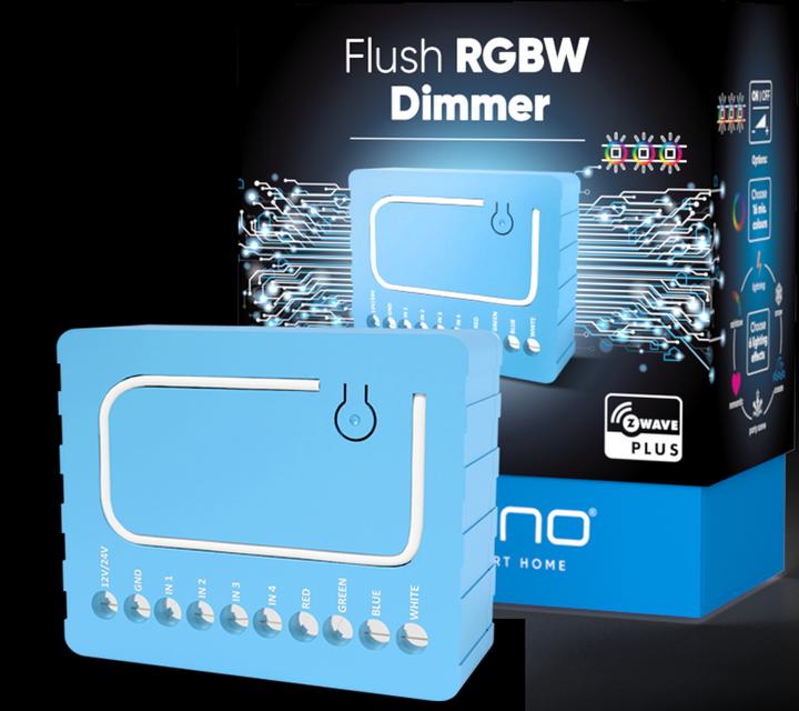 Actual product image Qubino RGBW Dimmer (Dimming actuator)