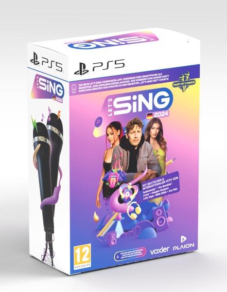 Immagine prodotto Ravenscourt Lets Sing 2024 PS5 + 2 microfoni (PS5, DE)