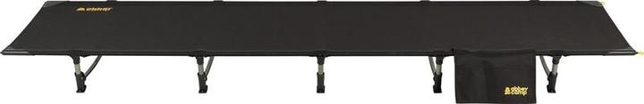 Abbey Camp Campingbed - Luxemburg-192 - 192 x 69 x 15 cm - Zwart