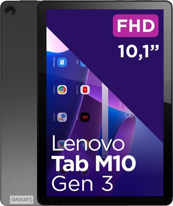 Image du produit Lenovo Tab M10 (3rd Gen) (WLAN uniquement, 10.10", 64 Go, Gris tempête double ton)