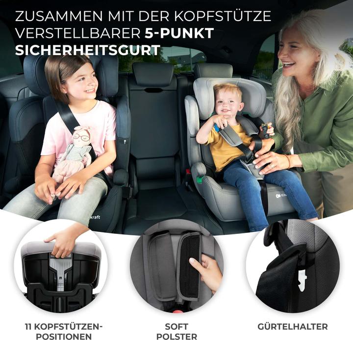 Immagine prodotto KinderKraft Comfort Up (Seggiolino per bambini, ECE R129/i-Size Standard)
