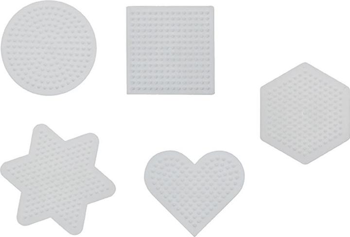 Actual product image Hama Perlen Square, Circle, Hexagon, Heart, Star