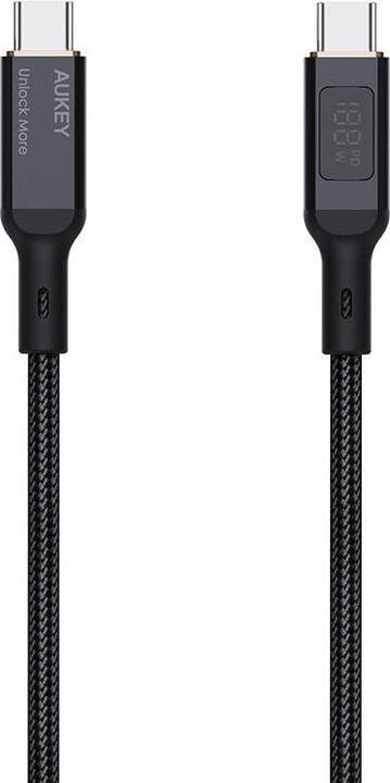 Actual product image Aukey USB C — USB C (1.80 m, USB 2.0, 100 W)