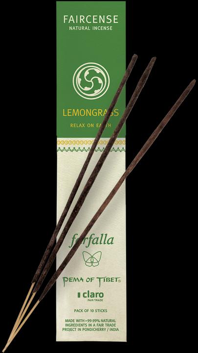 Image du produit Farfalla Bâtons d'encens - Lemongrass/Relax on Earth - Bâtons d'encens Faircense