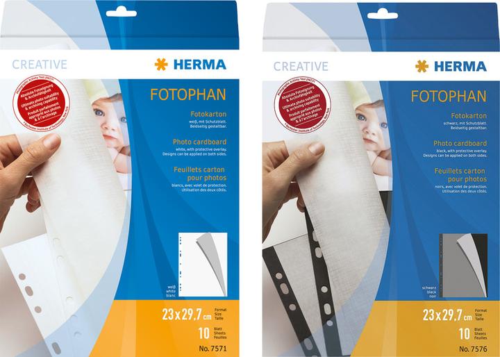 Produktbild HERMA Fotokarton (23 x 29.7 cm)