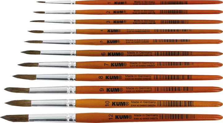 Image du produit Kum Pinceau Aquarelle Cheveux fins (1 mm)