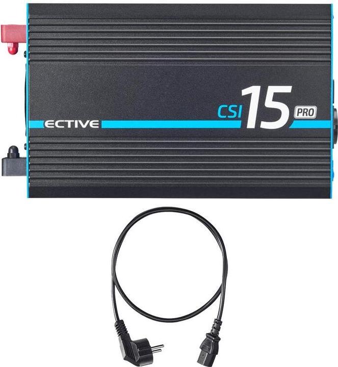 Produktbild Ective CSI 15 PRO 1500W/12V Sinus-Wechselrichter mit Netzvorrangschaltung und Ladegerät