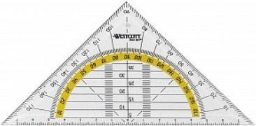 Image du produit Westcott Triangle de géométrie (140 mm)