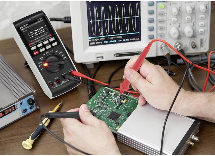 Produktbild Voltcraft VC891 Hand-Multimeter digital Datenlogger CAT III 1000 V, CAT IV 600 (CAT III 1000V, CAT IV 600V)
