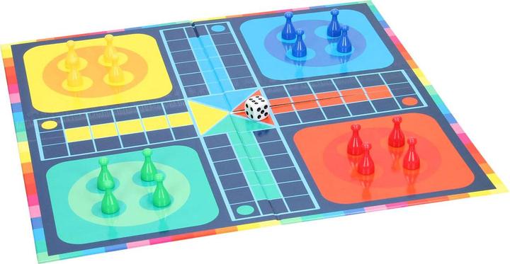 Image du produit Jeu d'enfant Ludo / Jeu de l'oie 2in1 (Anglais)