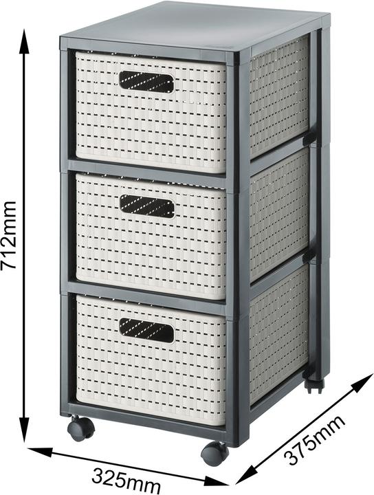 Immagine prodotto Rotho Country (32,5 x 37,5 x 71 cm)