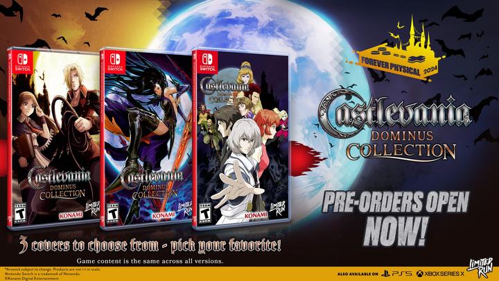 Produktbild Limited Run Castlevania Dominus Collection (Ecclesia Cover) () (Import) (Switch)