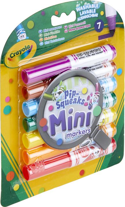 Actual product image Crayola Mini Washable Felt Tip Pens, 7pcs. (multicolour, 7 x)