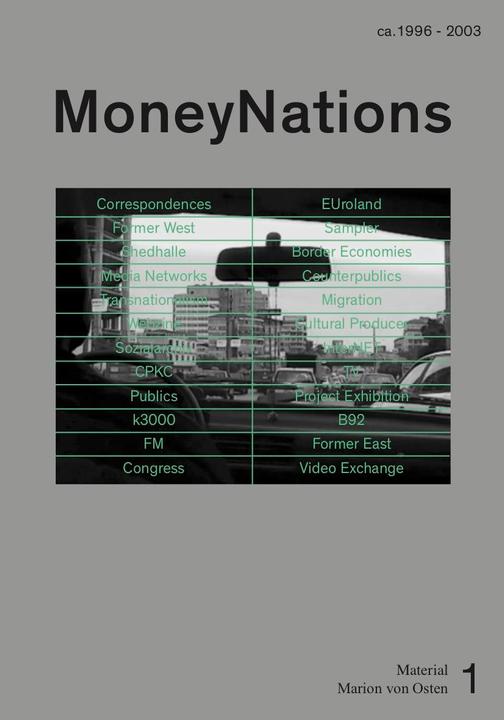 Actual product image Material Marion von Osten 1: Money Nations (English, Marion von Osten, Lucie Kolb, Jonas von Lenthe, Max Stocklosa, 2024)