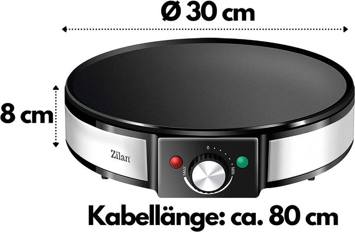 Actual product image Zilan Crepes Maker 30cm