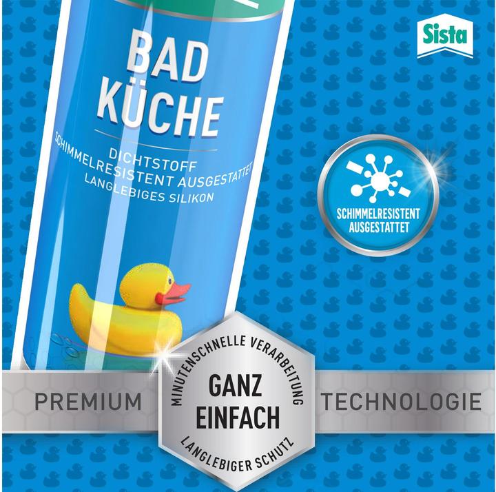Actual product image Sista Bathroom + Kitchen transparent (0.35 kg, Transparent, 280 ml)