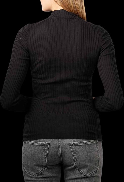 Actual product image Armedangels Alaania Pullover Stand-Up Collar Black (XS)