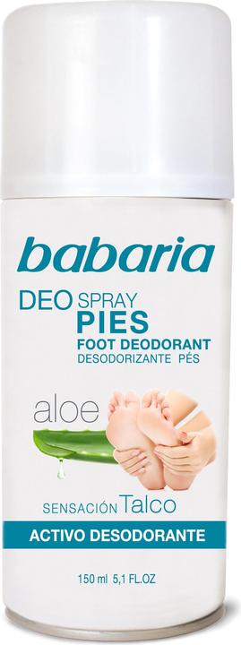 Babaria Spray Pies Desodorante Sin Gas 150ml (Spray, 150 ml)