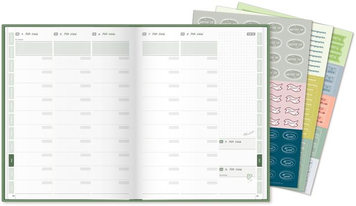 Actual product image My teacher planner A5+ - Teacher calendar for the school year 2025/2026 (16.5 x 22 cm, German)