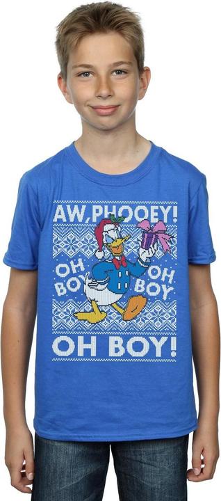 Image du produit Disney - T-shirt DONALD DUCK CHRISTMAS FAIR ISLE - Garçon (152, 158)
