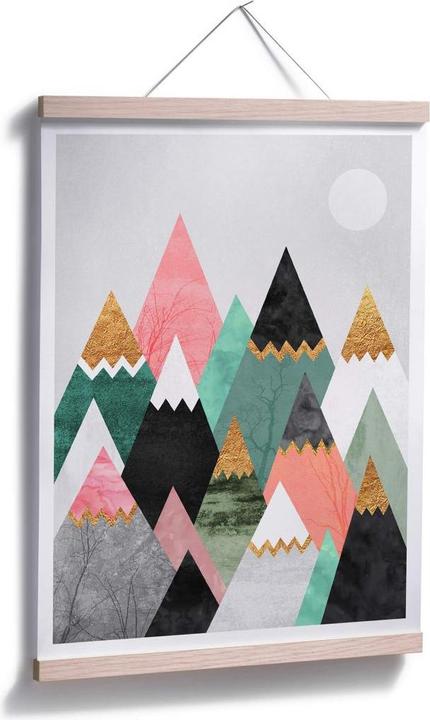 Immagine prodotto Trenddeko Montagne colorate (30 x 40 cm)