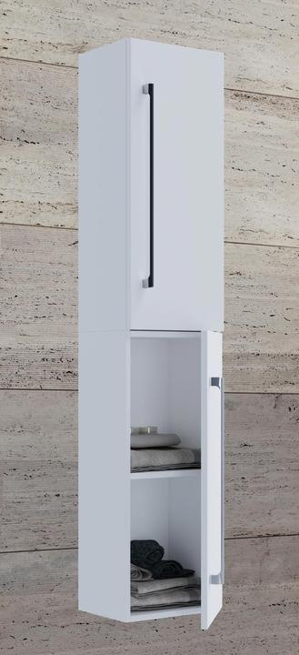 Productafbeelding VCM Houten Badkamermeubels Hoog Kabinet Badinos 2 Scharnierende Deuren (33 x 22 x 150 cm)