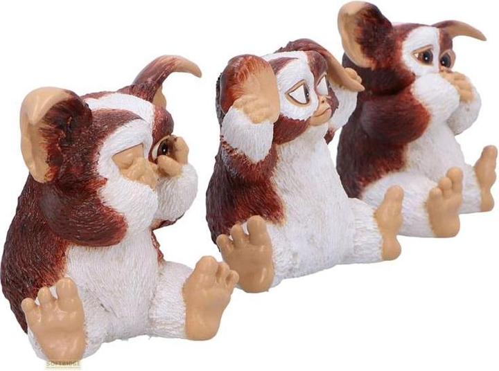 Actual product image Nemesis Now Gremlins Figuren 3er-Pack Three Wise Gizmo 8 cm