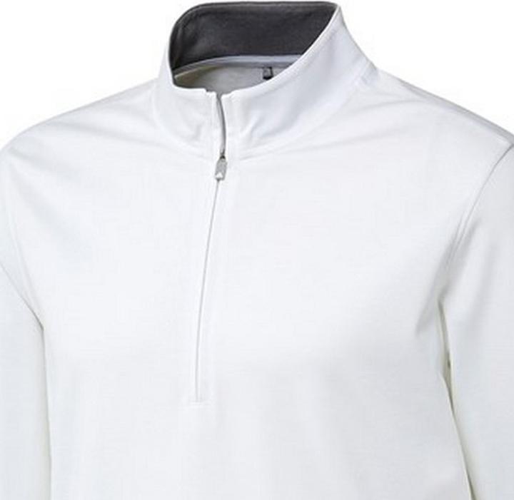 Actual product image adidas Elevated sweatshirt with short zip (L)